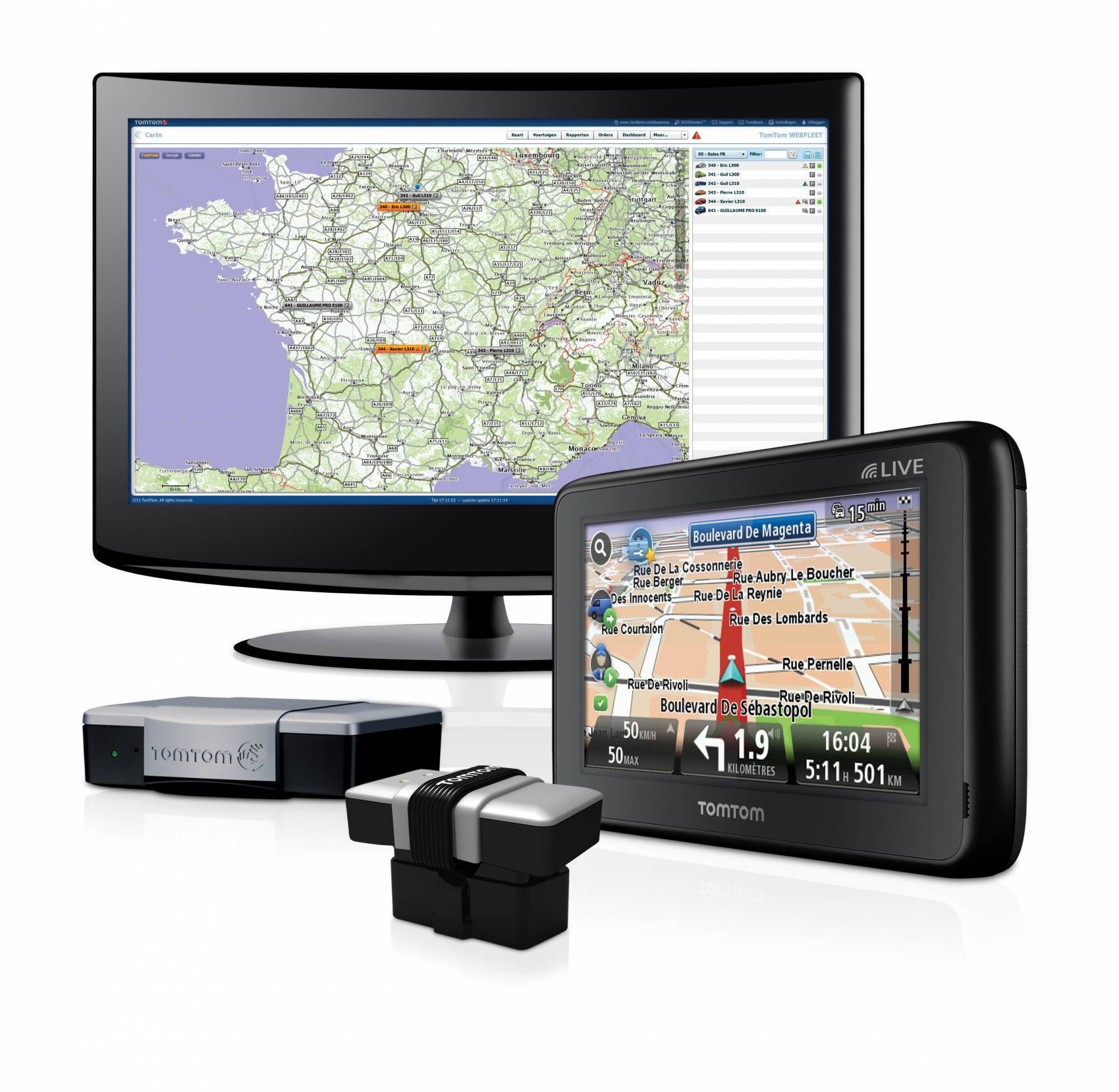 Visualisez les kilomètres parcourus par vos commerciaux en PACA