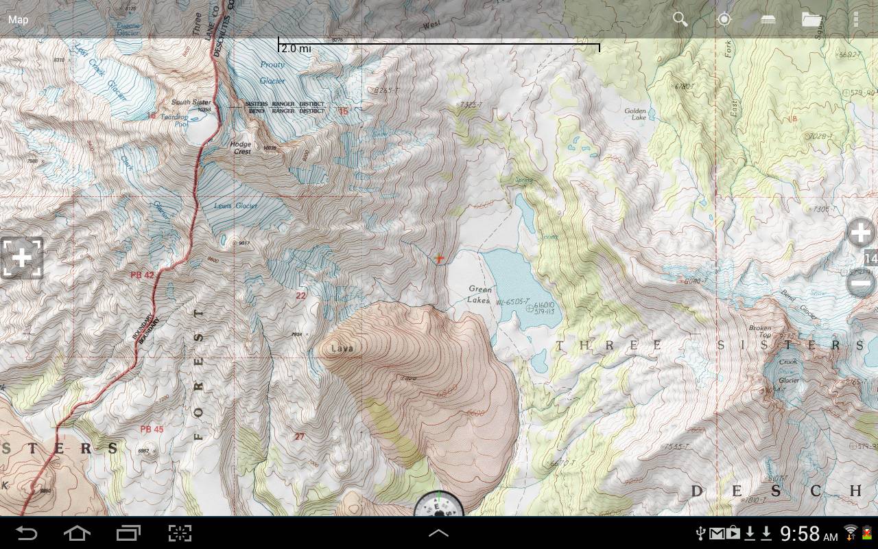 Application Google Play BackCountry navigateur GPS PRO : Cartes des sentiers VTT maintenant disponible