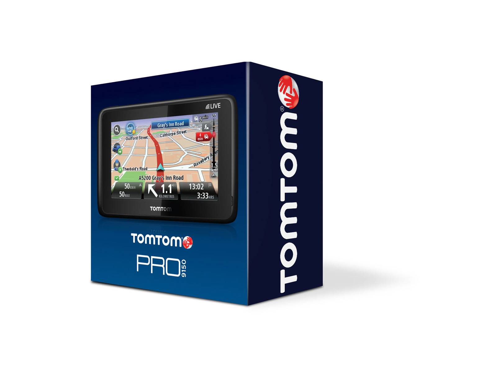 Renforcer la sécurité de vos chauffeurs grâce au système de navigation TomTom PRO 9150 TRUCK 